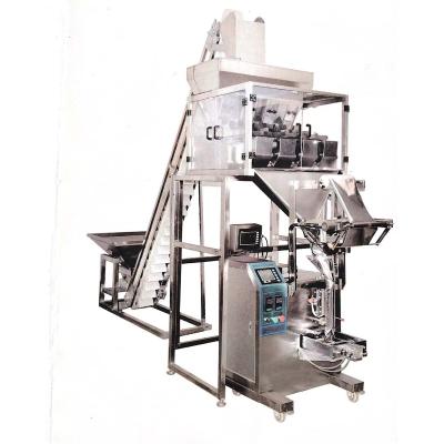 China Food Packaging Automatic Food Weighing And Sealing Machines For Small Industries for sale