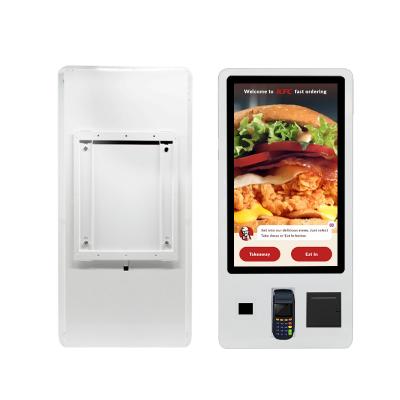 China 32 Inch Custom Restaurant Online Payment Machine Self Service Kiosk Shop /Coffee Shop /Restaurant for sale