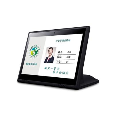 China Tough Customer Feedback Device 10.1 Inch L Shape Android 6.0 Inch Desktop Touch Screen 10.1 Tablet for sale