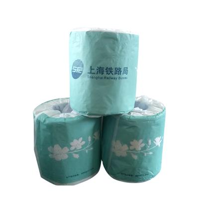 China Virgin wood pulp toilet paper roll dimens 4 ply toilet paper roll toilet paper rolls and fabrics quality good for sale