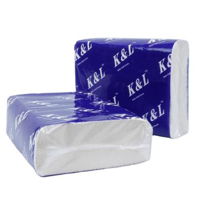 China Virgin Wood Pulp Blended Hand Tissue Paper 2 Ply Toilet Paper Pattern Ply Hand Towel Custom Paper Towel for sale