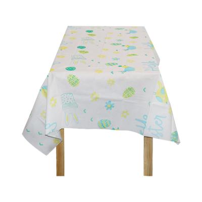 China Disposable Custom Printing Personalize Logo Table Cloth Table Throw Customized Table Cloth for sale