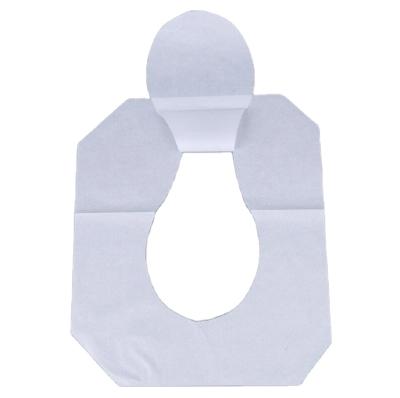 China NEWEST Disposable Paper Toilet Seat Cover Soft Narrow One Piece Set Mixed Pulp 1000pcs/ctn 43*36.5 * White * Clean for sale