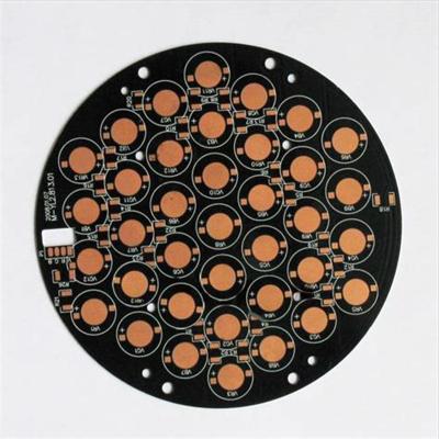 China FR4 30mm Pixel Circle Led Aluminum PCB 2835 Street Led Light PCB for sale