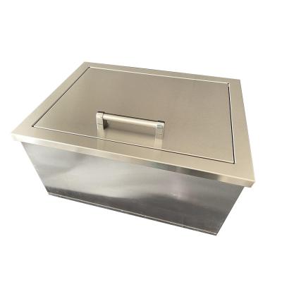 China Dustproof Factory Kitchen Cabinets stainless steel material anti-water anti-rust BBQ cabinet outdoor kitchen cabinet custom for sale