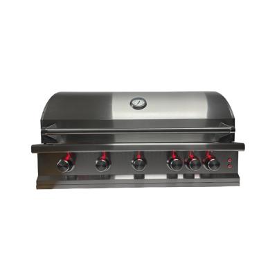 China Adjustable Height barbecue bbq grills gas built in grill outdoor panini cooker with oven and portable 6 burner gas grill machine for sale