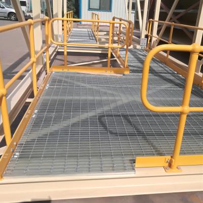 China Industrial Hot Dip Galvanized Steel Structure Grating For Industrial Flooring for sale