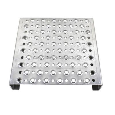 China Dimple Holes Plank Safety Grating Perforated Industrial for sale