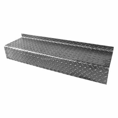 China Traditional Hot Dip Galvanized Exterior Metal Stair Tread Gauge Tool for sale