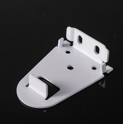 China Steel Bracket Cover For Roller Shade Blinds Blinds Painted Steel Iron Metal End Bracket Painted Steel Hanging Repair Cover for sale