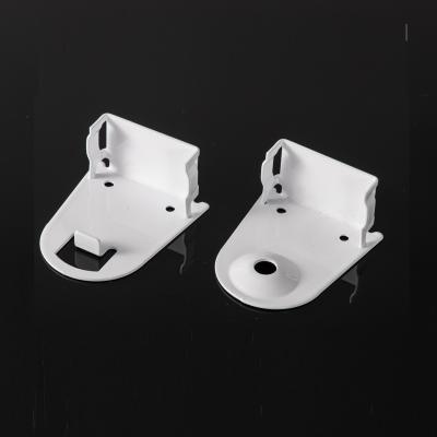 China Steel Bracket Cover For Roller Shade Blinds Blinds Painted Steel Iron Metal Mechanism Bracket Painted Steel Hanging Repair Cover for sale