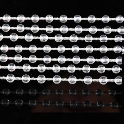 China Roller Shade Parts Roller Blind PC Endless Buckle Bead Ball Transparent Plastic Plastic Rope for sale