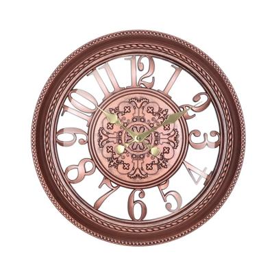 China Well Designed Antique Style Home Decor 16 Inch 3d Wall Clock for sale