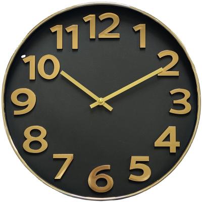 China Modern Minimalist Digital Wall Clock Decor Plastic Round Fashion 3D Quartz Design Decoration Gift for sale