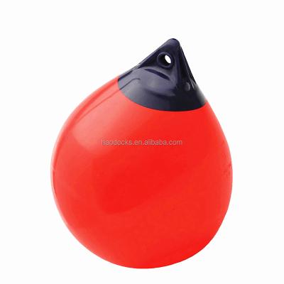 China Fashionable PVC Material Pneumatic Inflatable Fender Diameter 95cm A6 Series Marine Buoy Yacht Bumper Boat for sale