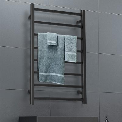 China Heater Towel Warmer, Wall Mounted Heated Towel Rack, Built-in Timer 3 Timer Modes: 8 Bar Stainless Steel Plug-In Electric Drying for sale