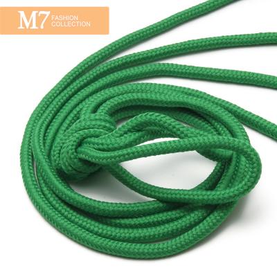 China MSBJ0103 Round Fashion Customized 16 Colors 5mm Surface Rising Round Shoe Laces for sale