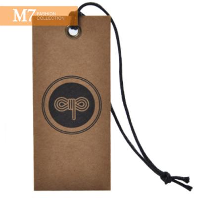 China DP089 Sustainable High Quality Clothing Seal Factory Direct Custom Paper Hang Tags for sale