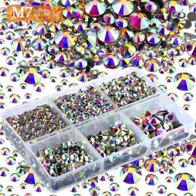 China Colorful Nail Art MSBJ0226 Rhinestone Mix Size Nail Art Decoration Rhinestone For Nial Supplies for sale