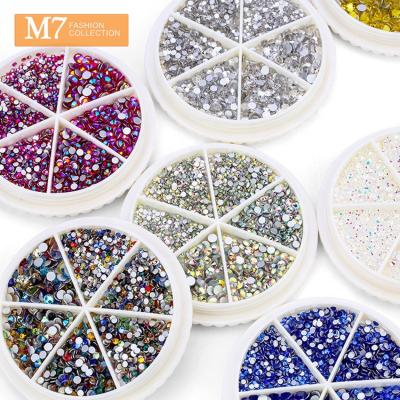 China Wholesale Nail Art Decoration Crystal Rhinestone Mix Size Nail Art Nail Art MSBJ0223 Bling for sale