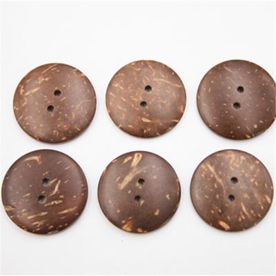 China Sustainable Recycled Garment Fabric 4 Hole Custom Natural Round Button Vintage Standard Button For Fabrics for sale