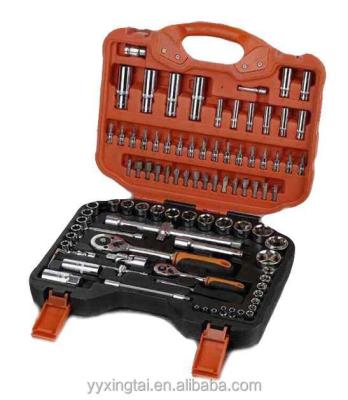 China CAR TOOL Kraft Germany Design With Aluminum Trolley Case 94 Pcs Tool Kit for sale