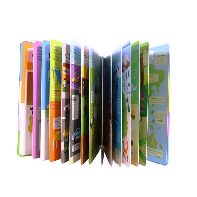 China paper & cardboard book printing services, children cardboard book printing/children book publishers in china for sale