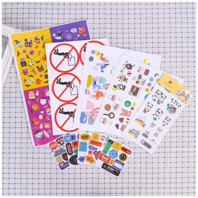 China Decorative Eco-Friendly Vinyl Weekly Planner Stickers Sticker Sheet Kiss Custom Cut for sale