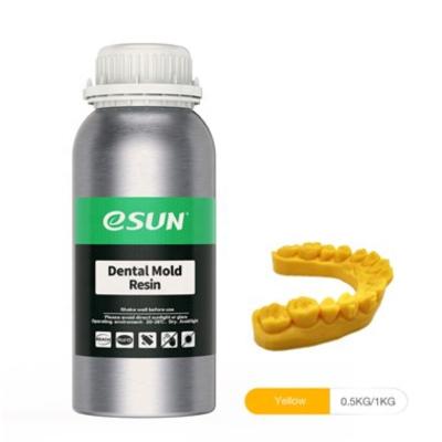 China Dental eSUN Wholesale Resin Dental UV Sensitive 405nm Dental Castable Resin For LCD/DLP 3D Printer for sale