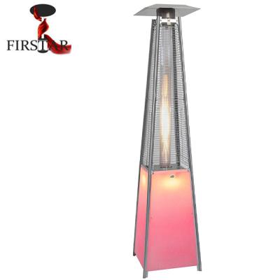 China Stocked Outdoor LED Pyramid Gas Patio Heater for sale