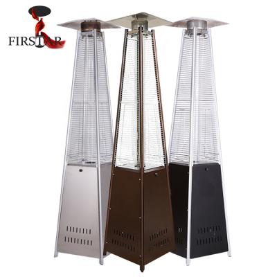 China New Design Comfortable Quadrilateral Golf Stored Large Propane Or Butane Gas Garden Greenhouse Patio Heater for sale