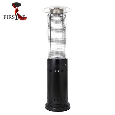 China China Factory Glass Tube Garden Propane Flame Gas Stocked Outdoor Patio Heater for sale