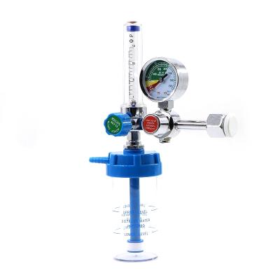 China High Quality Hospital Nurse Oxygen Regulator Oxygen Flowmeter With Humidifier For Cylinder for sale