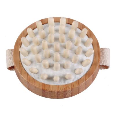 China Bursh Hair& Bombs Hair Salon Comb Handy Comb Hair Massager Wooden Round Hair Brush for sale