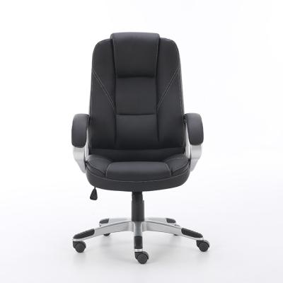 China 2021 Wholesale High Quality Leather (Height)Adjustable Computer Office Chairs From China for sale