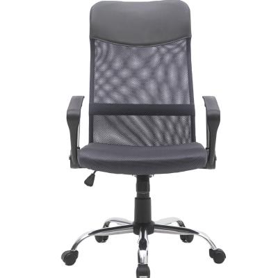 China Anji Executive High Back Manager Swivel Simple Design Cheap Task Adjustable Staff Mesh Office Furniture Computer Desk Chair Ergonomic Mesh (Height) for sale