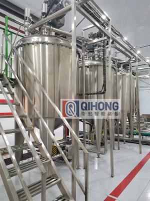 China T304/T316 Stainless Steel Mixing Vessel , volume to be customized from 50L to 10,000L for sale