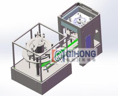 China 6-4 Dikke saus Volledige automatische grote blikken vul- en naaimachine set, 80 blikjes/min Te koop