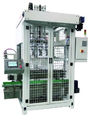 China Clamping Type Automatic Carton Packing Machine, 380V 6KW 1200kg for sale