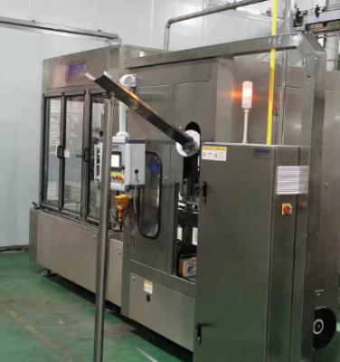 China Stainless Steel Easy Open Can Filling Machines, with filling capacity of 300-400 CPM for sale