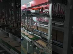 4 Heads Carton Box Packing Machine, 20 Boxes/Min