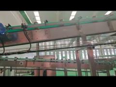 Water bath type pasteurizing tunnel machine for canned tomato paste