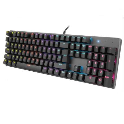 China Anti-Ghosting STAR Gaming Keyboard Mechanical Backlit Keyboard Anti-Ghosting Ergonomic N-Key Rollover Brown/Black/Blue Switches for sale