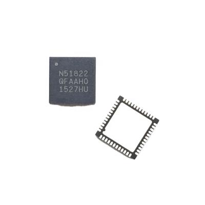 China New and original NRF51822-QFAA NRF51822 52822 RF MCU BLE/2.4GHz SoC 256KB/16KB DC-DC QFN-48 6x6 RF in BOM stock one-stop supply for sale