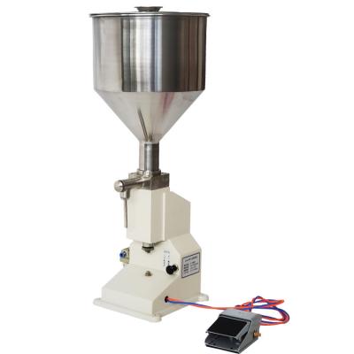 China Pneumatic Manual Cream Honey Liquid Cigarette Filling Machine for sale