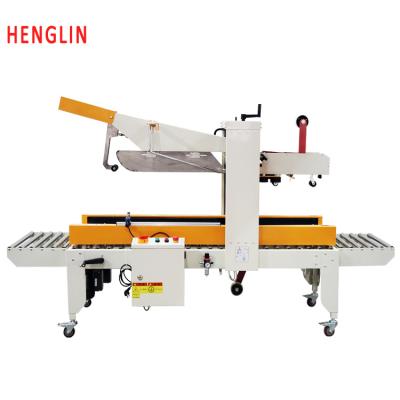 China Automatic Food Edge Carton Machine Box Sealer Box Carton Sealing Machine for sale