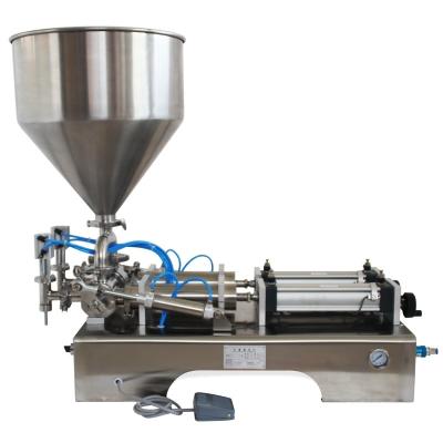 China Semi Automatic Ice Cream Water Food G1WY Honey Juice Sauce Tomato Sauce Liquid Filling Machine for sale