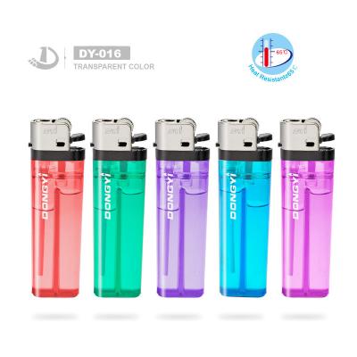 China DY-016 Kitchen Donyi Disposable Plastic Butane Gas Lighter for Butane Gas EU Lighter for sale