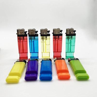 China Plastic Flint Wheel Lighter Mobile Phone Holder Cigar Lighter for Electronic Devices for sale