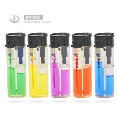 China Discount Disposable Transparent Color Electric Cigarette Lighter for Your Standards for sale